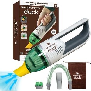 Horsepower Duck Cordless Vacuum Like New QVC Rechargeable